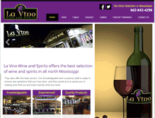 Tablet Screenshot of lavinotupelo.com